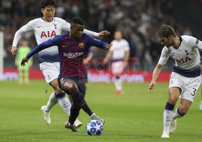 Liga de Campeones Tottenham-FC Barcelona (2-4)