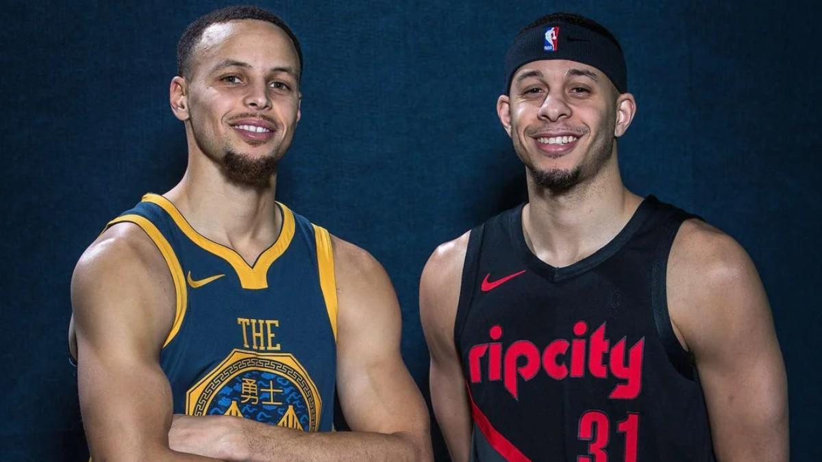 Stephen Curry y Seth Curry
