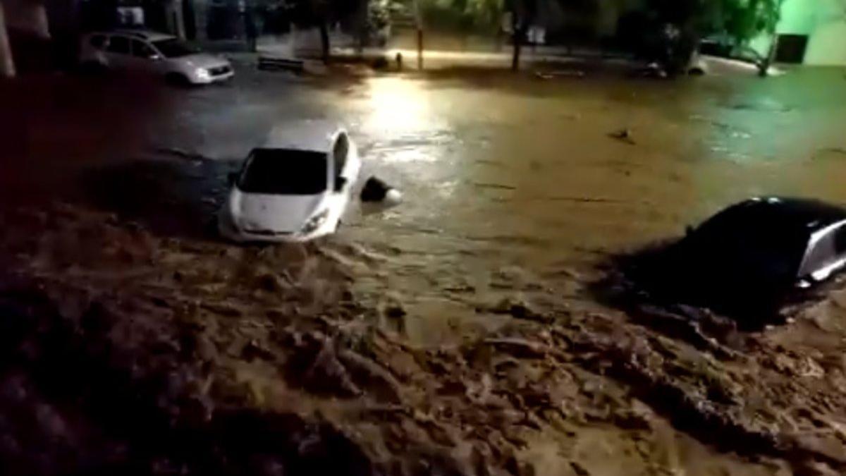 Tromba de agua en Mallorca