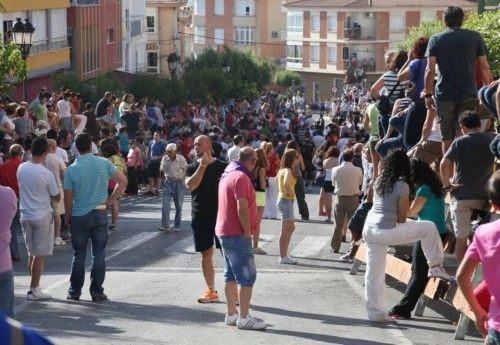 Segundo Encierro de las Fiestas de Moratalla por vereda