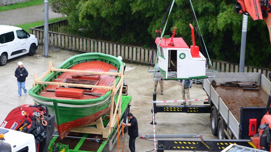 Los barcos del Museo Massó “navegan” a Ribadavia