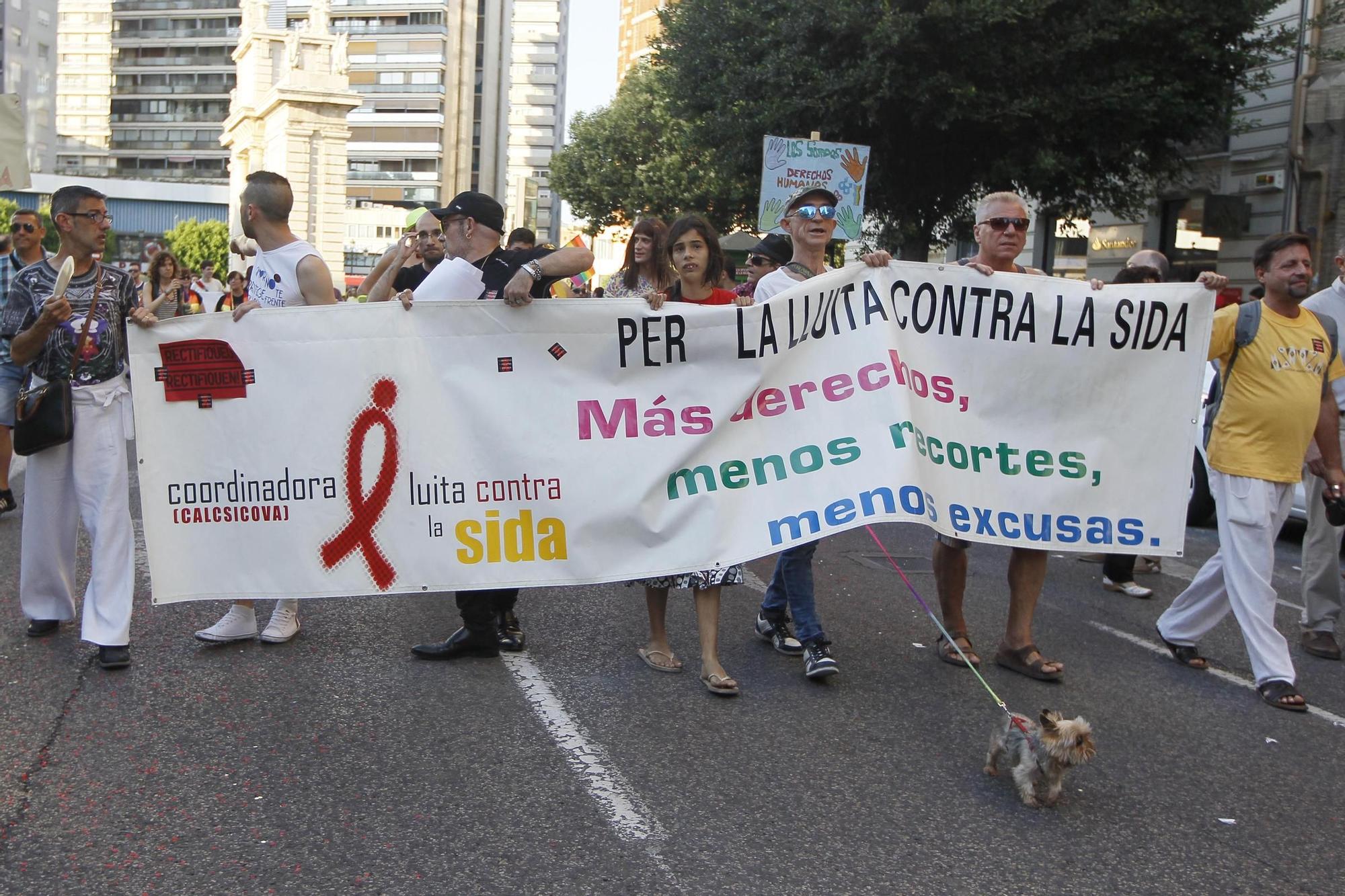 Manifestación y marcha del Orgullo en 2014