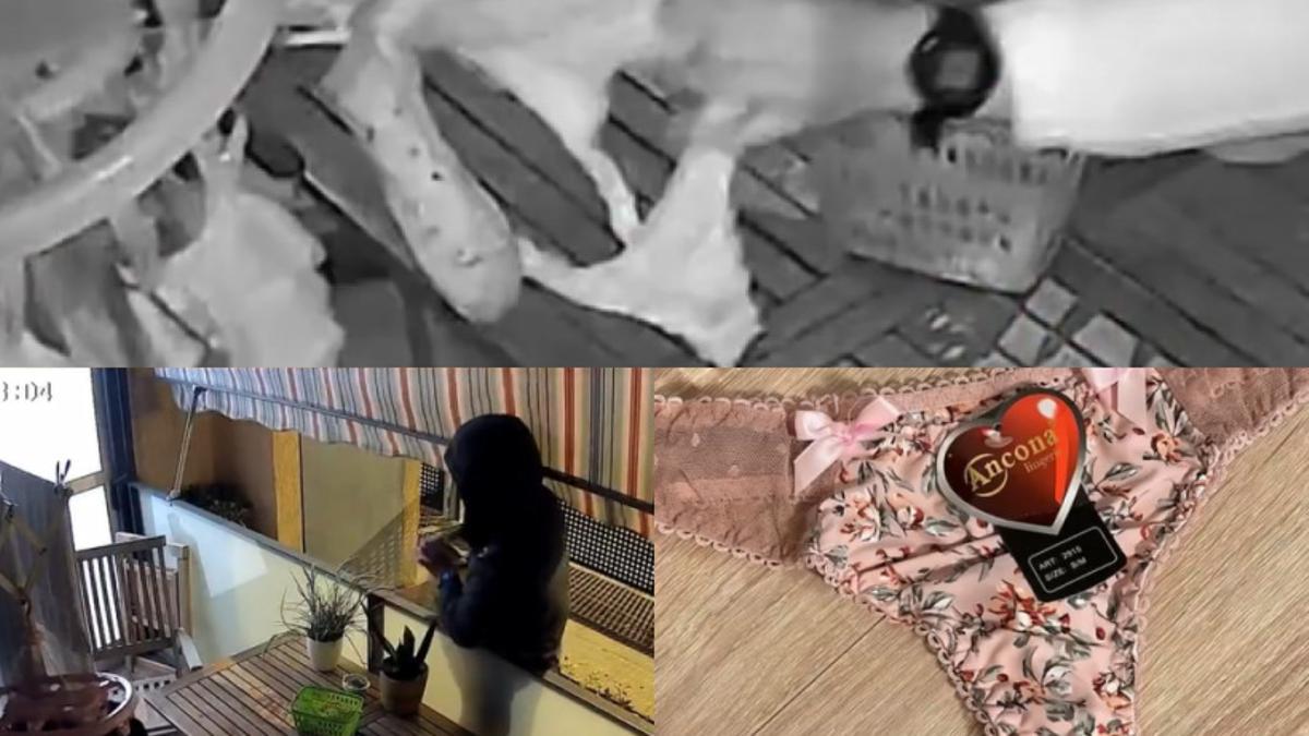 Una chica de Barcelona denuncia el robo de su ropa interior desde hace cinco meses