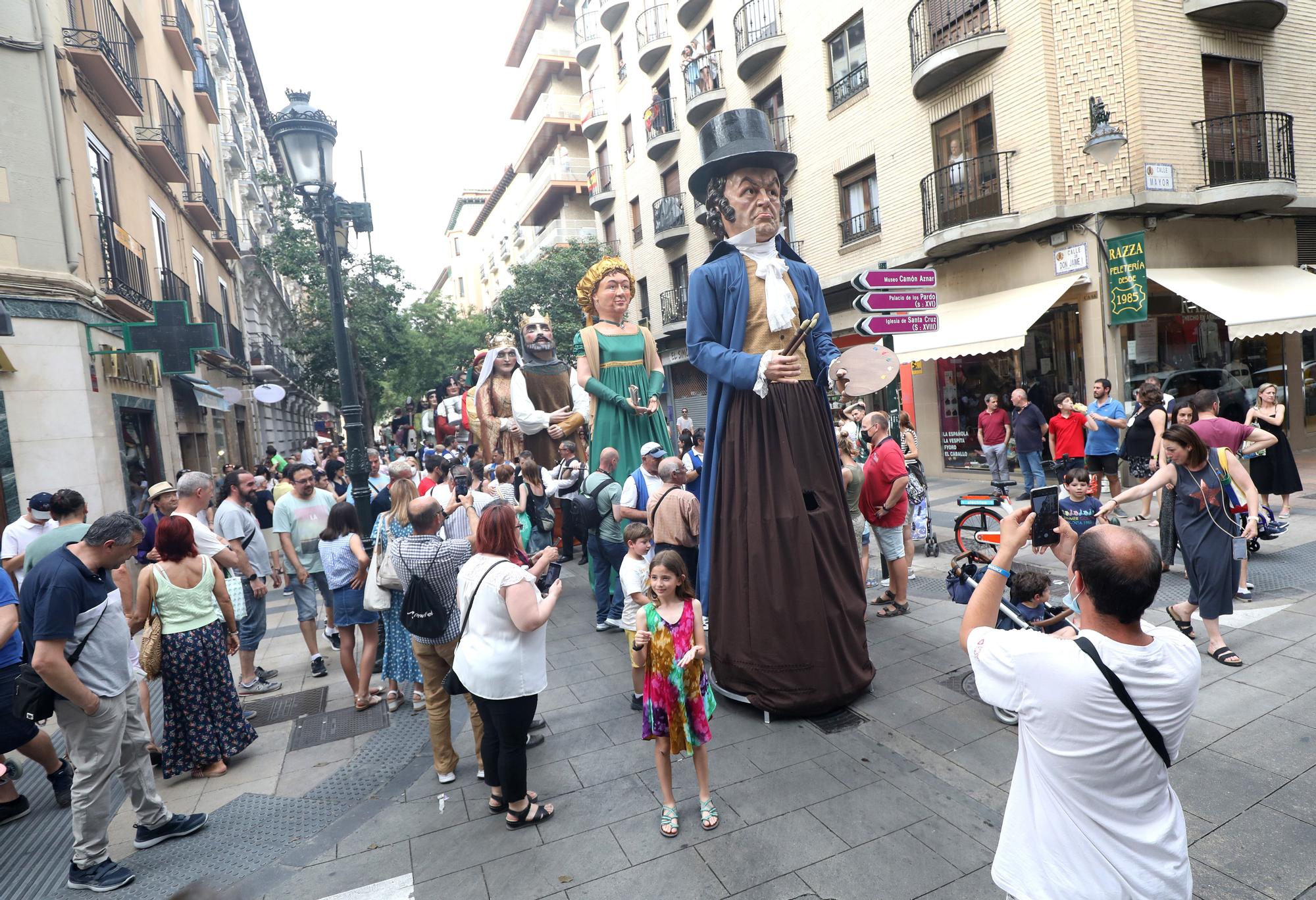 Segunda jornada de las Fiestas Goyescas de Zaragoza