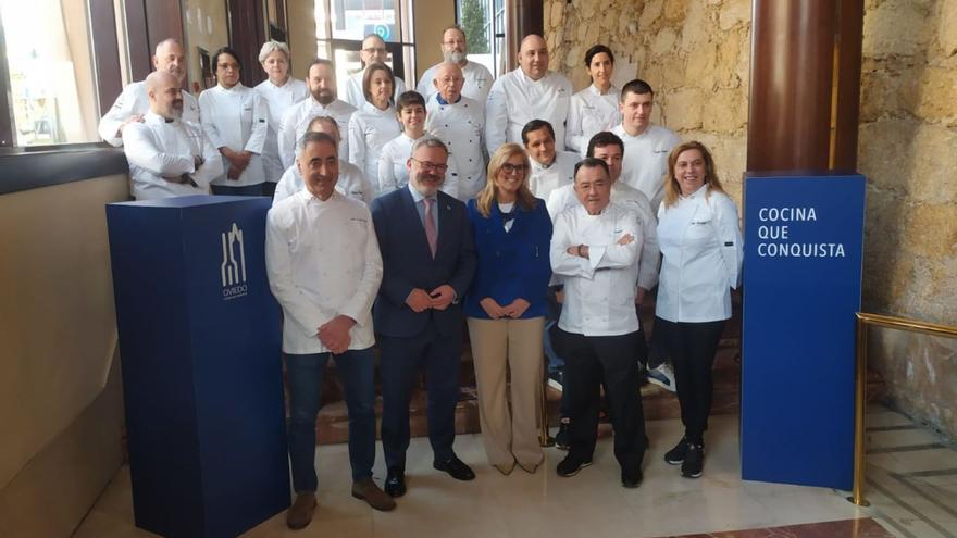 Oviedo se llena de estrellas Michelin con la asamblea gastronómica de Euro-Toques