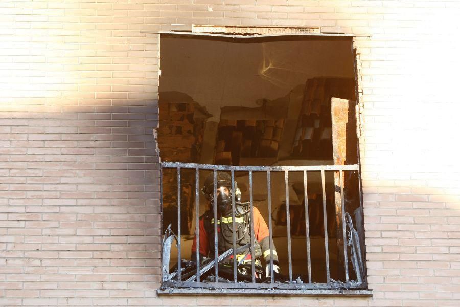 Incendio en una vivienda en Pinilla (Zamora)