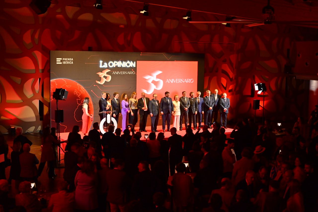 FOTOS: La gala del 35 aniversario de La Opinión en imágenes