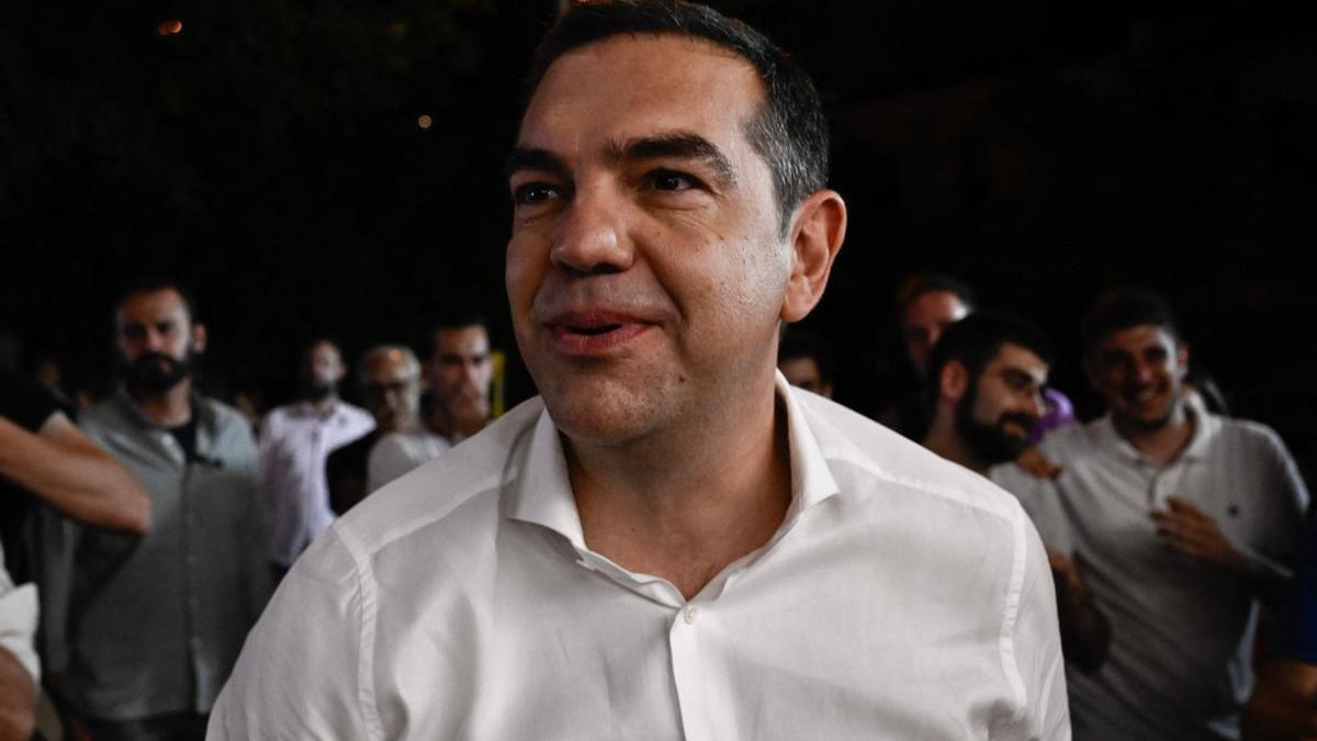 El exprimer ministro griego y líder de Syriza, Alexis Tsipras.