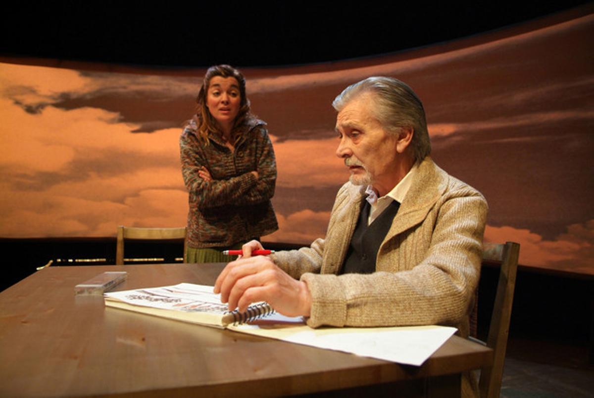 L’actor Pep Torrents en una de les seves aparicions en l’obra de teatre ’Mika’. L’actor Pep Torrents en una de les seves aparicions en l’obra de teatre ’Mika’.