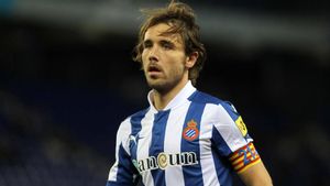 Joan Verdú, durante su etapa en el RCD Espanyol