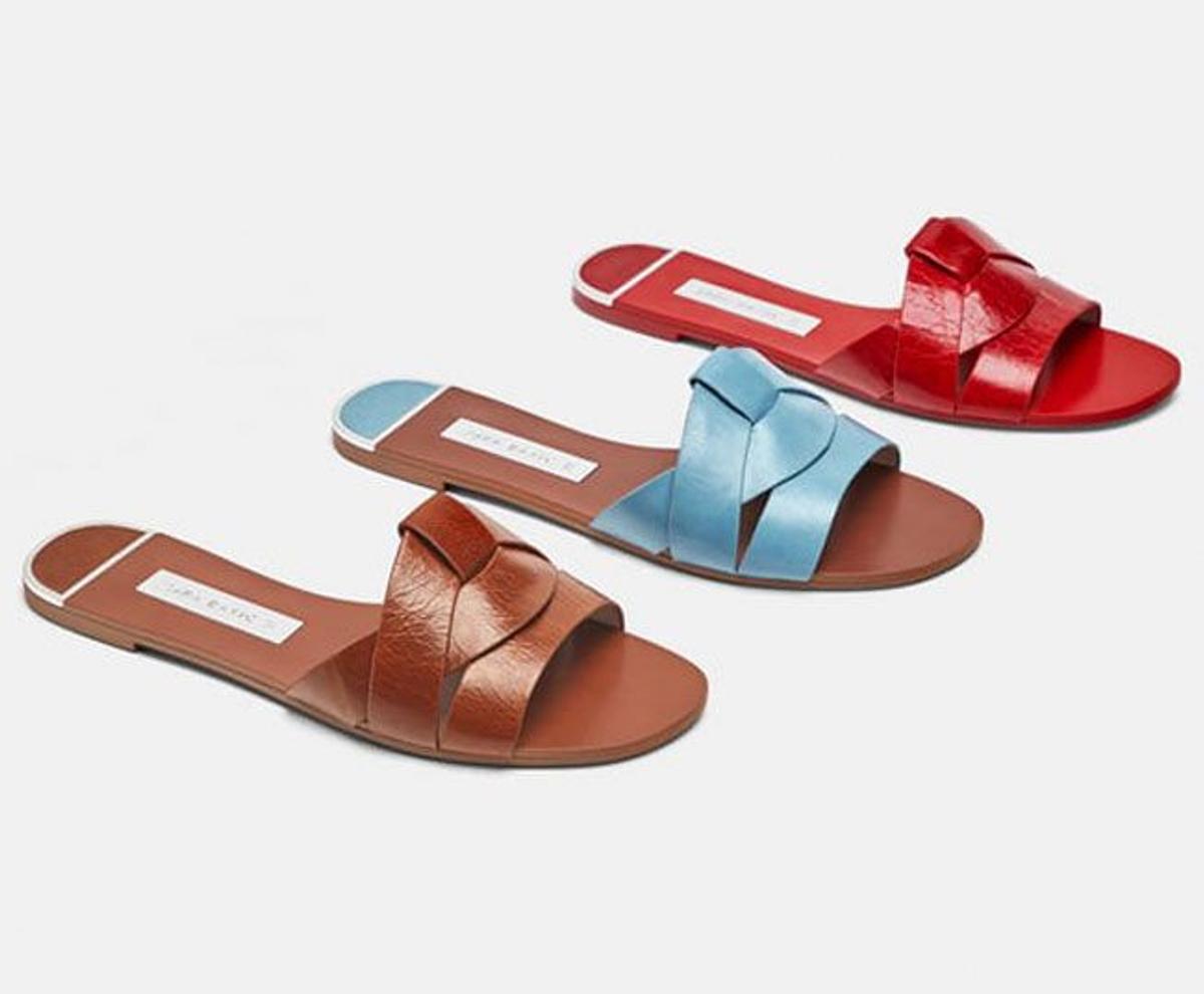 Sandalias pala de Zara