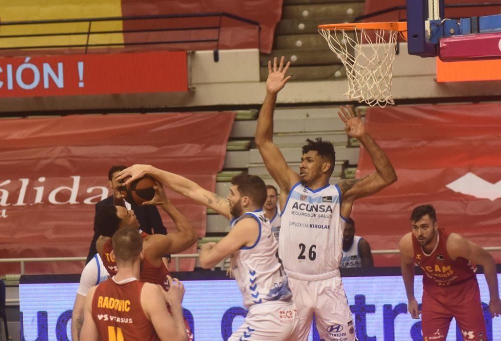 Baloncesto: UCAM Murcia 90-73 Gipuzkoa BaskeK