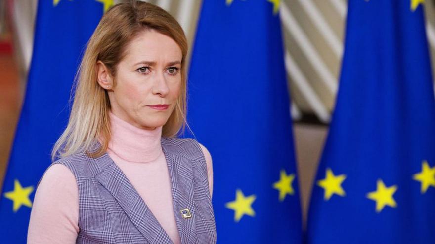 L’alta representant de Política Exterior de la UE, Kaja Kallas. | BENOIT DOPPAGNE / EUROPA PRESS