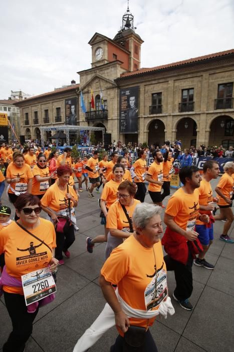 Carrera popular con Javier Gómez Noya, premio "Princesa de Asturias" de los Deportes 2016, en Avilés