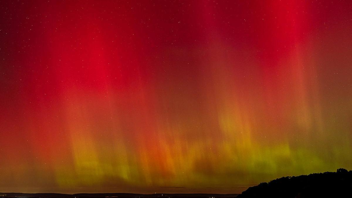 Auroras boreales visibles desde Nueva Jersey y Nueva York