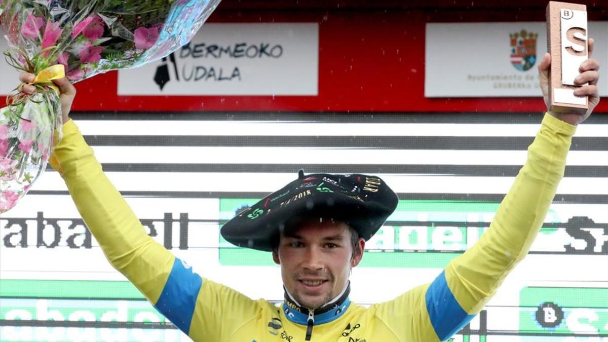 Primoz Roglic, vencedor de la 58ª edición de la Vuelta al País Vasco