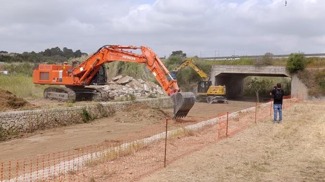 FOTOS | Las obras contra las inundaciones de Sant Llorenç, en imágenes