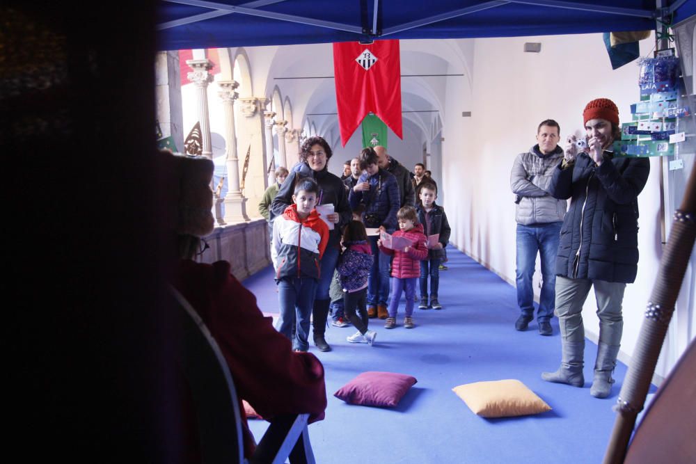 Campament reial i xocolatada a Banyoles