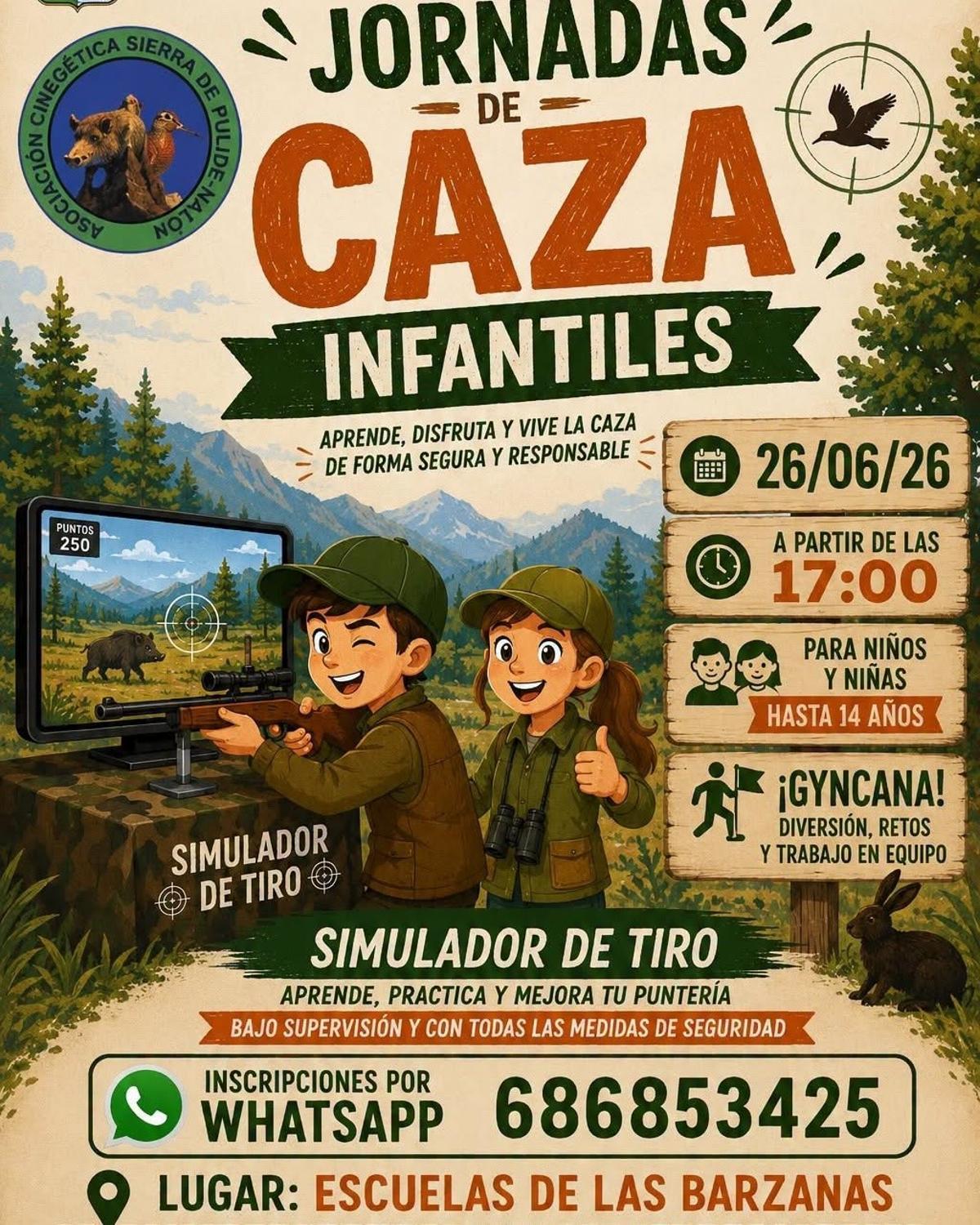 El cartel promocional de la actividad que prendió las redes sociales.