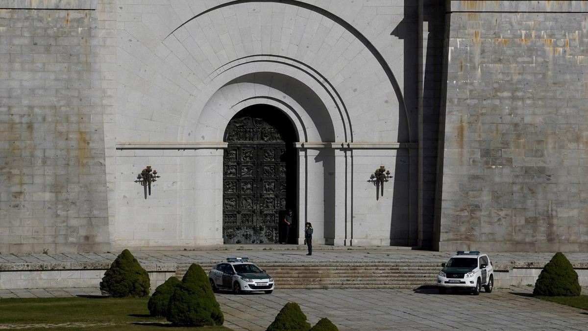 La Guardia Civil vigila el Valle de los Caídos