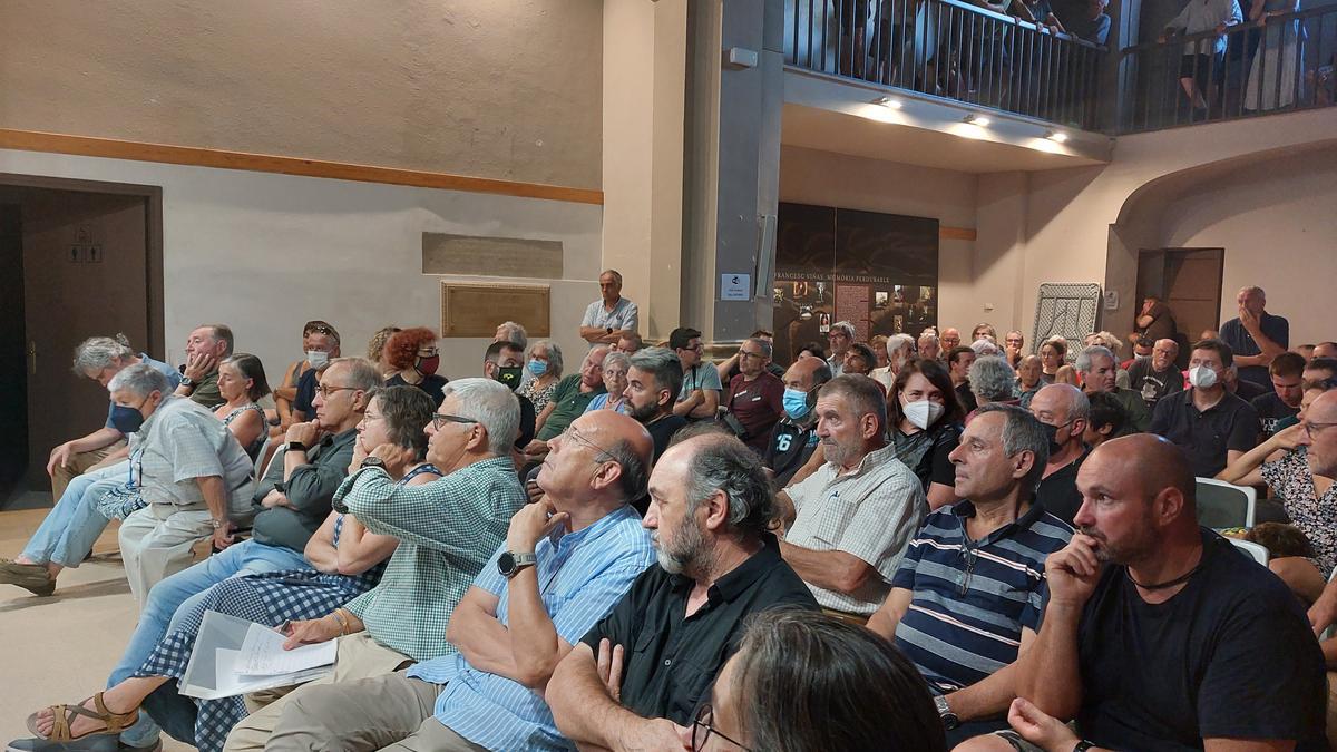 Un acte informatiu sobre el llop, el juliol passat a Moià, va omplir l&#039;auditori Sant Josep