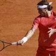 Tsitsipas, durante un partido