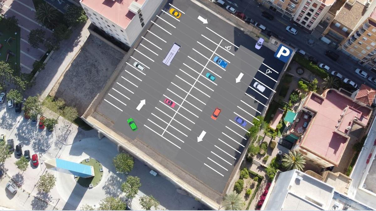 La propuesta de aparcamiento del PP de Crevillent