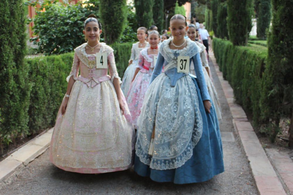 Los Jardines de Monforte acogieron la prueba de las infantiles con moño único