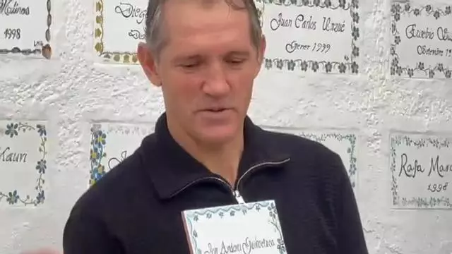 Jon Andoni Goikoetxea, homenajeado en el Passatge Johan de Sitges.