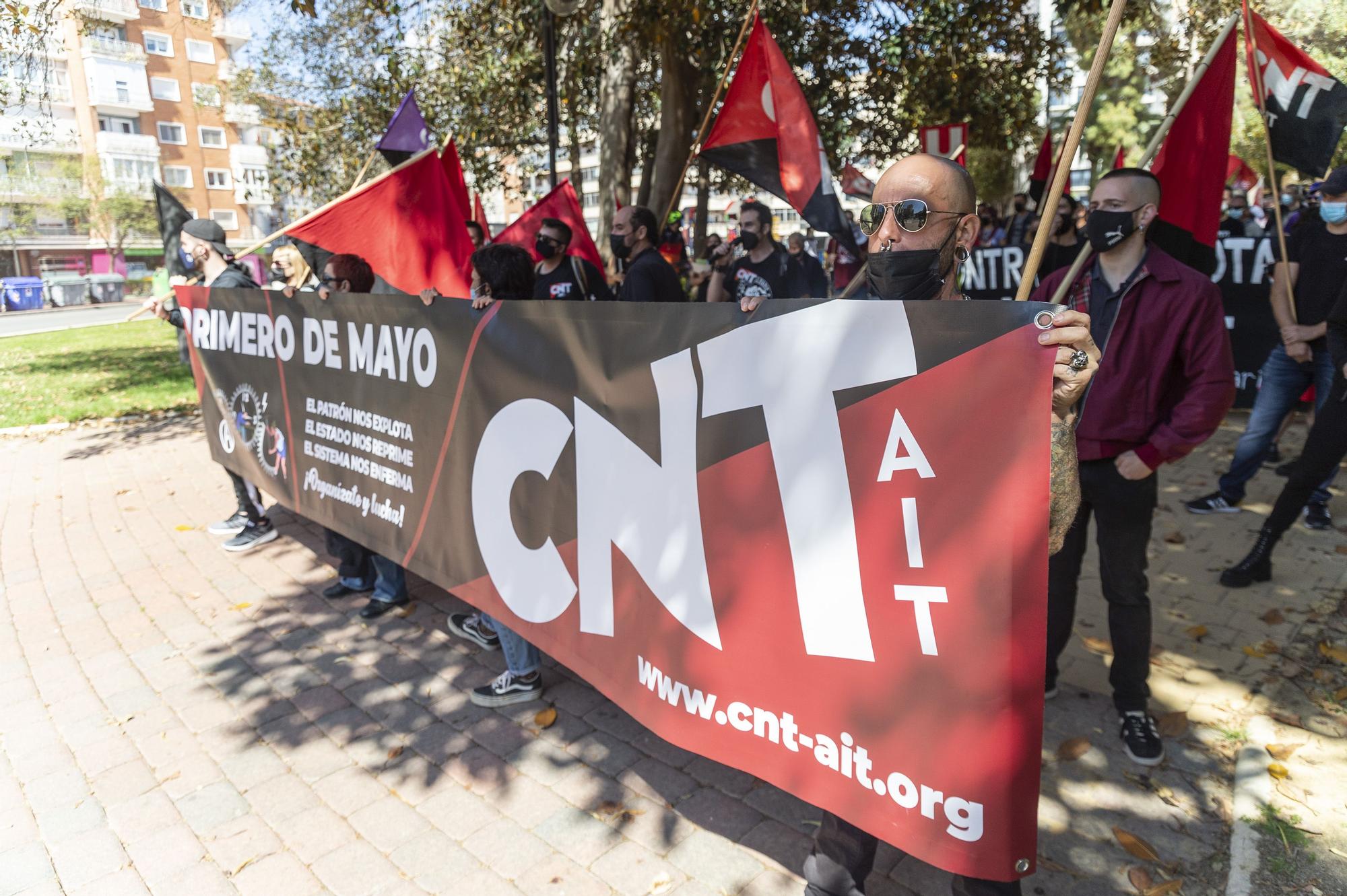 Manifestación del 1 de mayo en Cartagena