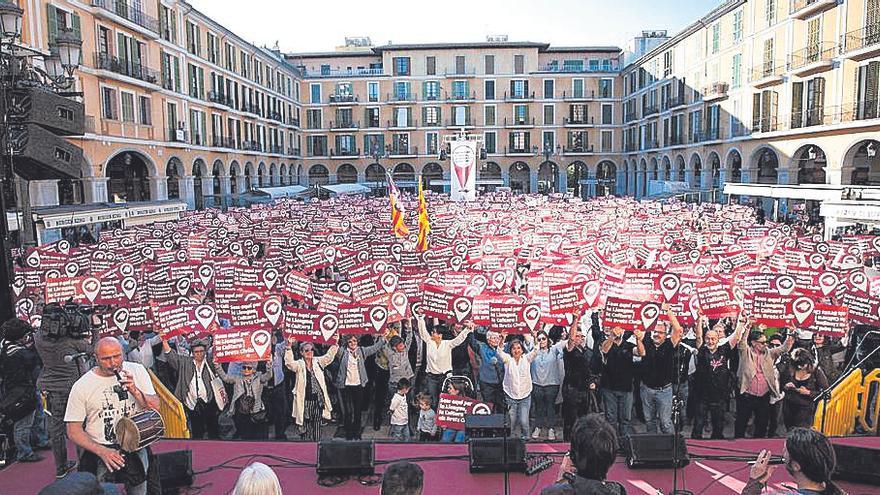 Más de dos mil personas se concentraron en la Diada de 2019