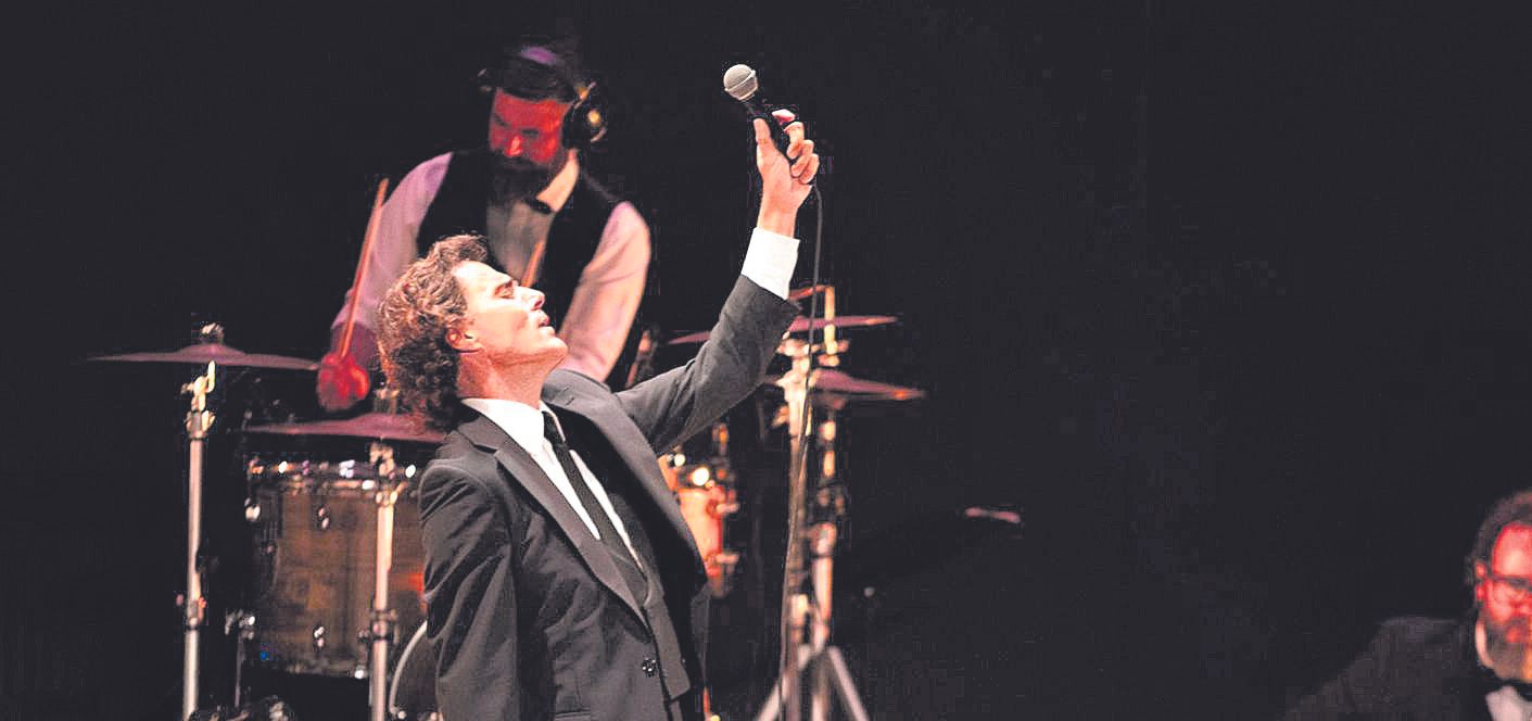 Diego Ramos, en una imagen del espectáculo, que desembarca este domingo en Zaragoza.