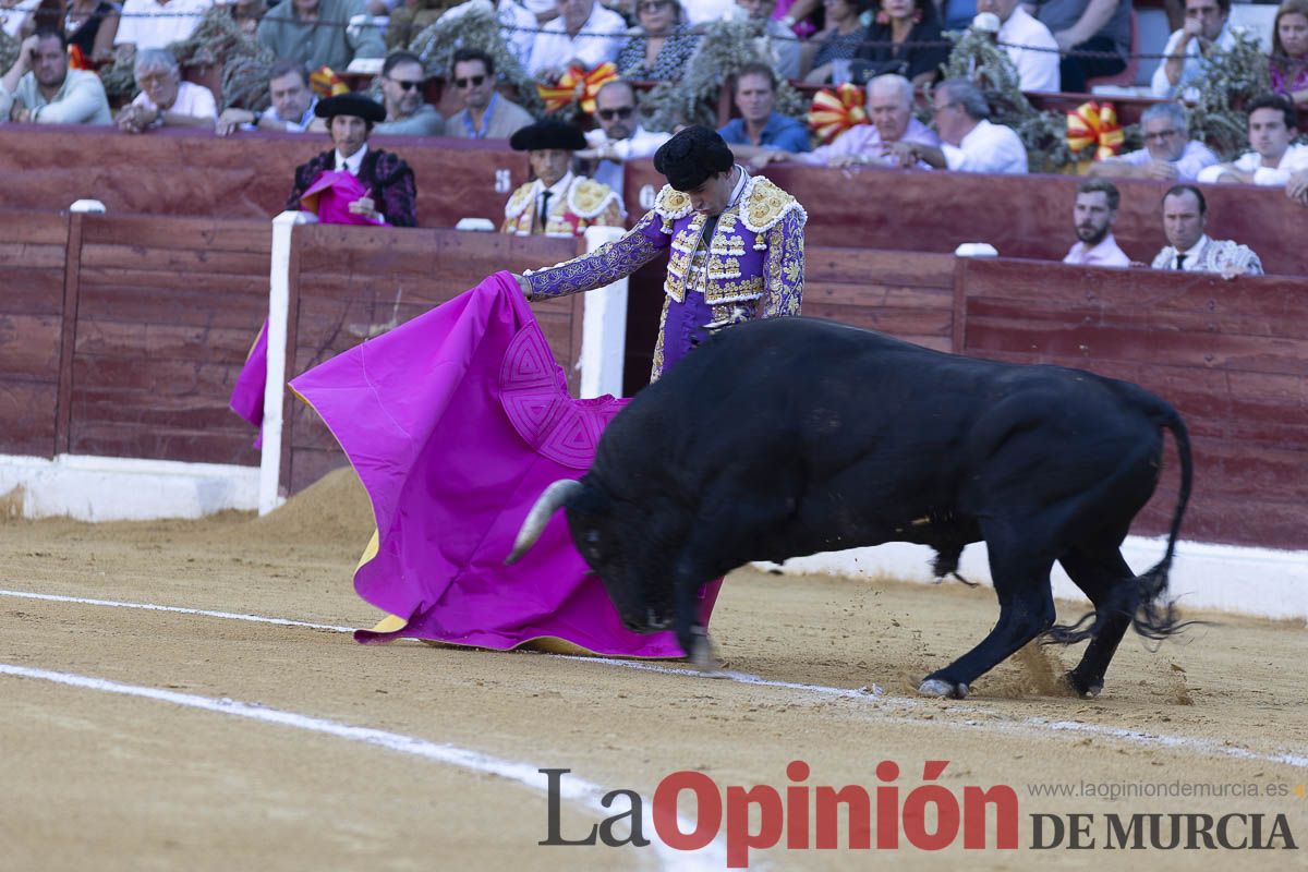 Tercer festejo de la Feria Taurina de Murcia (Talavante, Paco Ureña y Roca Rey), en imágenes