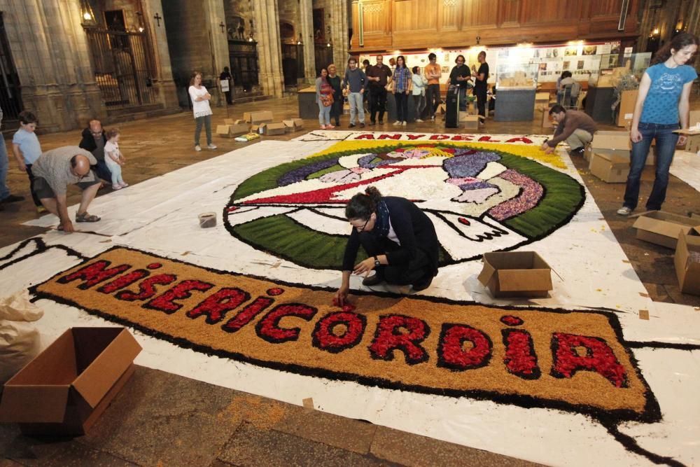 Catifes de Corpus a Girona