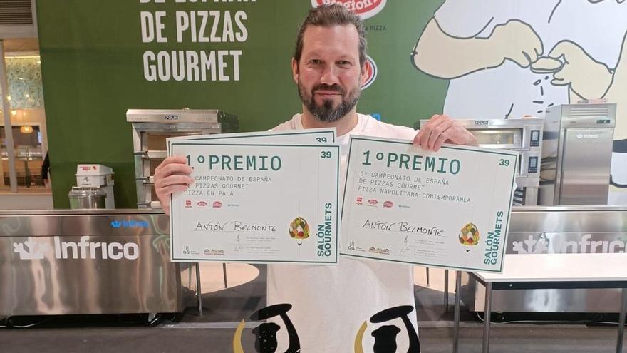 Antón Belmonte, el coruñés que hace la mejor pizza napolitana de España: "Ahora iré a por el campeonato del mundo"