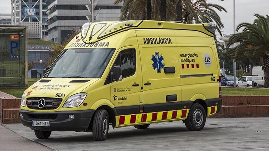 Imatge d&#039;arxiu d&#039;una ambulància