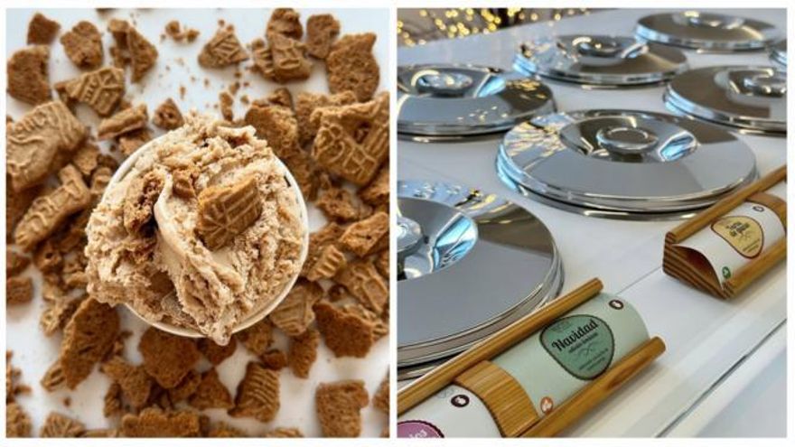 Bico de Xeado sorprende en Santiago con un helado de edición limitada para estas Navidades: &quot;Está buenísimo&quot;