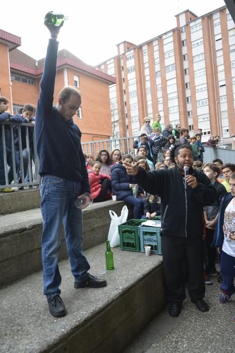 Magüestos en los colegios