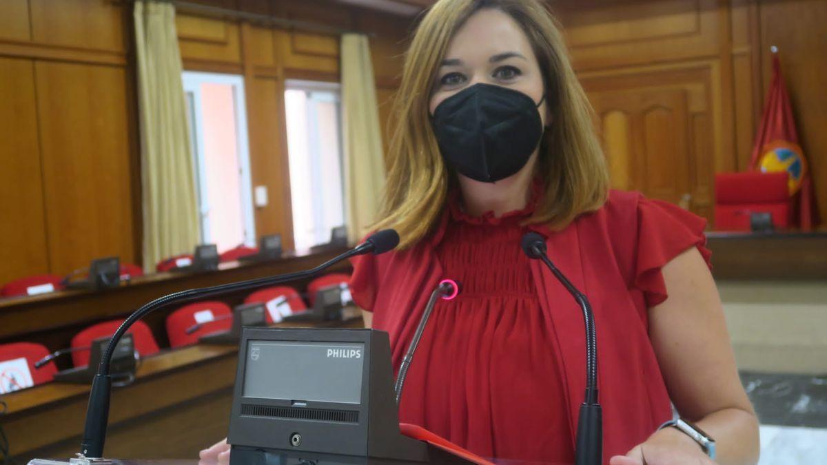 La concejala del PSOE Carmen Victoria Campos.