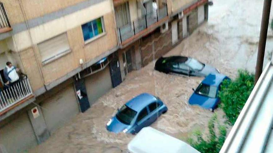 Las imágenes de las lluvias en la Región de Murcia