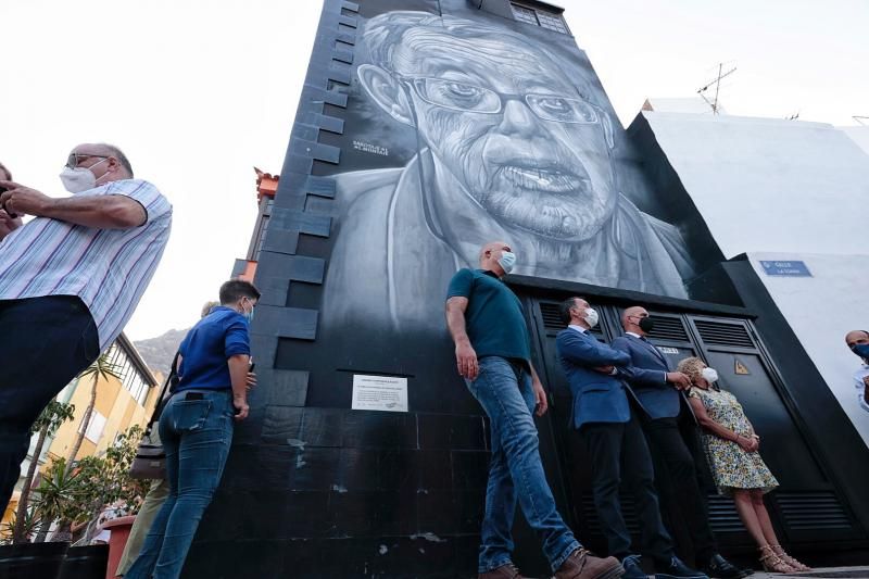 Presentación oficial del mural dedicado a Andrés Domínguez Baute “Andresito”