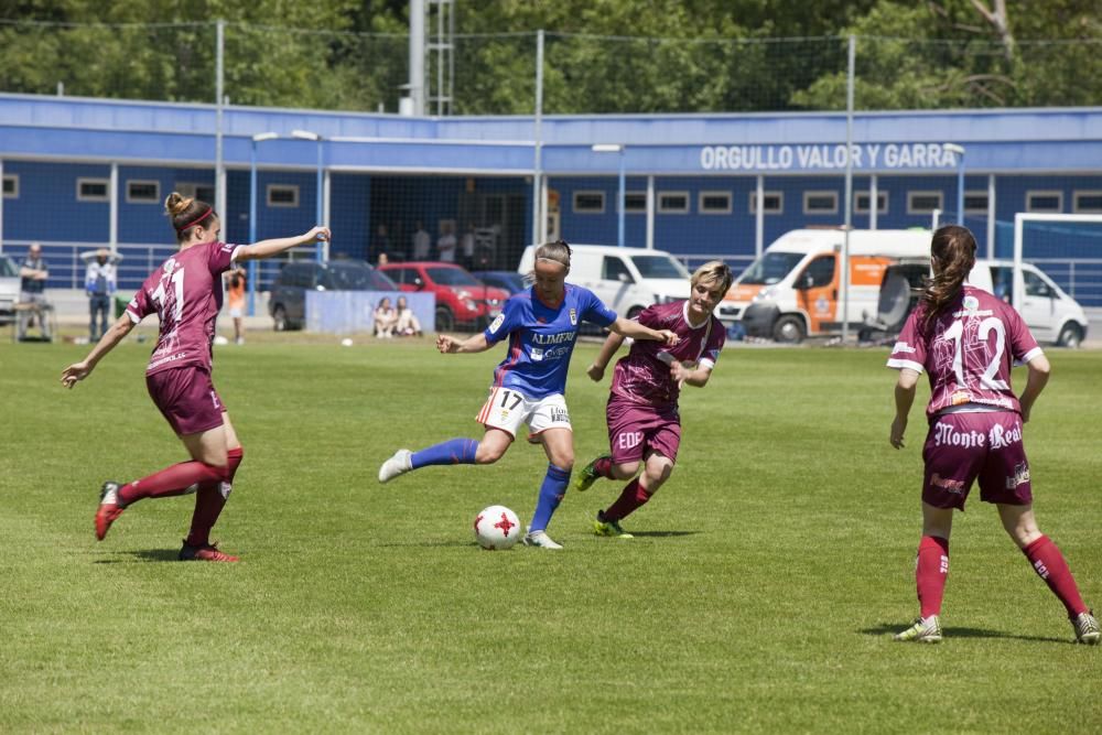 El partido del Oviedo femenino, en imágenes