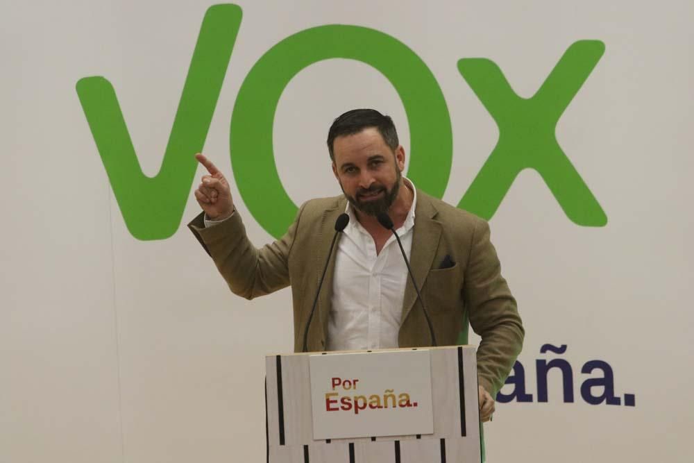 Mitin de Abascal en Córdoba