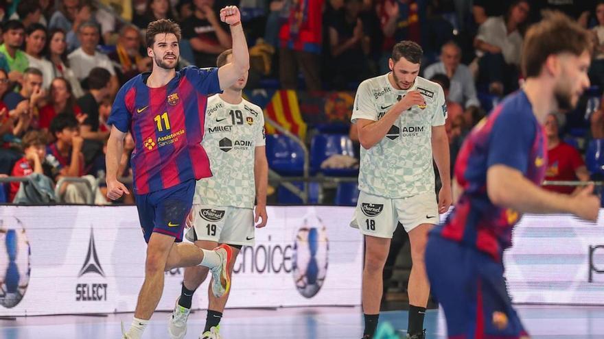 El Barça fulmina al Nantes y se encarrila hacia la Final Four de la Champions