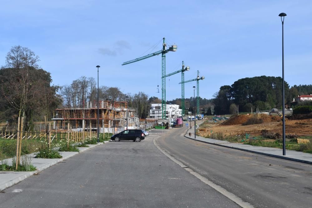 Obras de la urbanización Finca de Xaz