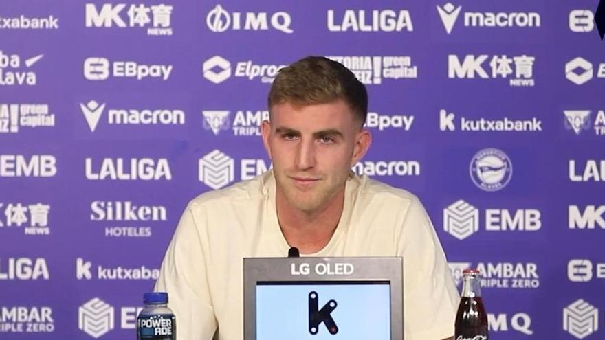 Valentini, nuevo defensa para el Alavés: "Dar el paso para La Liga es algo con lo que soñaba"