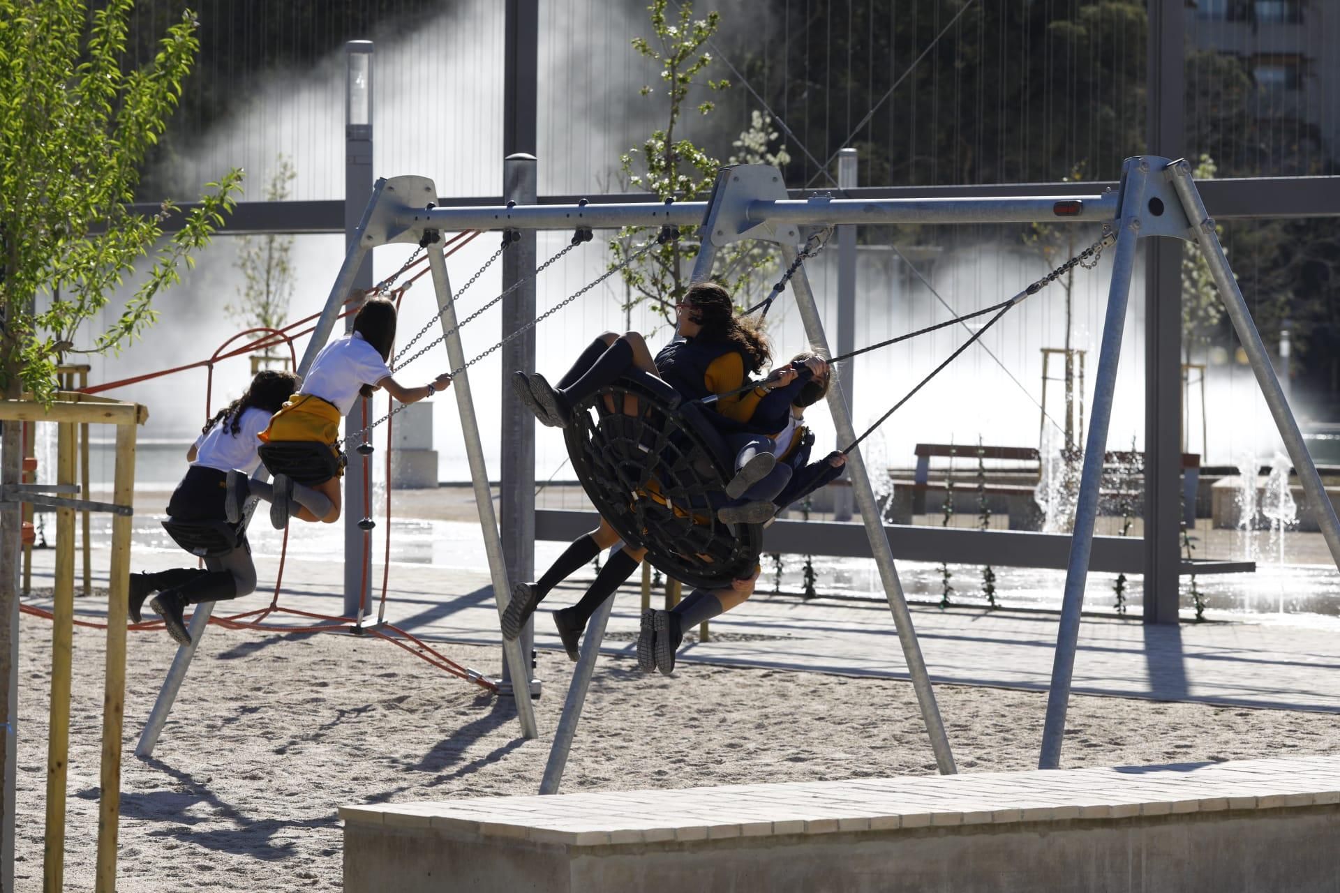 Así ha quedado el Parque Pignatelli tras la ampliación