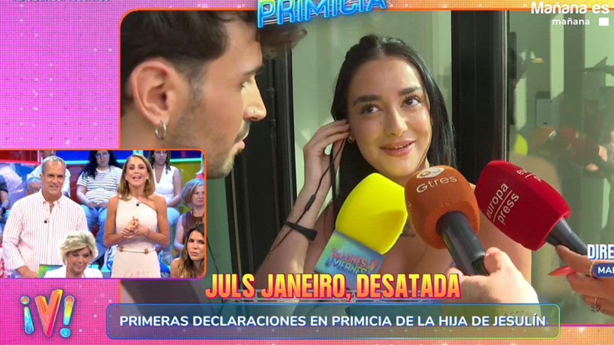 Juls Janeiro entra en Telecinco tras fulminar a Belén Esteban y suelta la bomba: “He estado en su casa con mi padre”