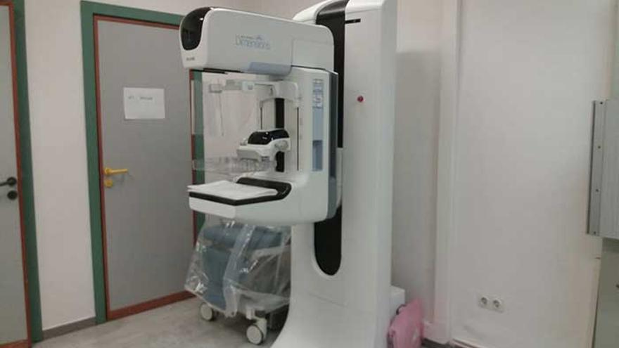 El mamógrafo que lleva seis meses averiado y que se va a sustituir por uno nuevo