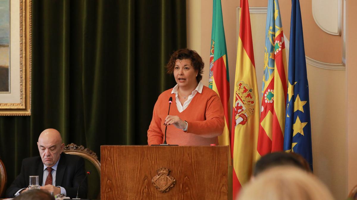 Patricia Puerta, portaveu socialista.